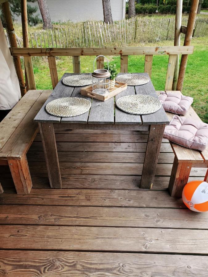 Vakantiepark De Bergen Wanroij - Safaritent エクステリア 写真